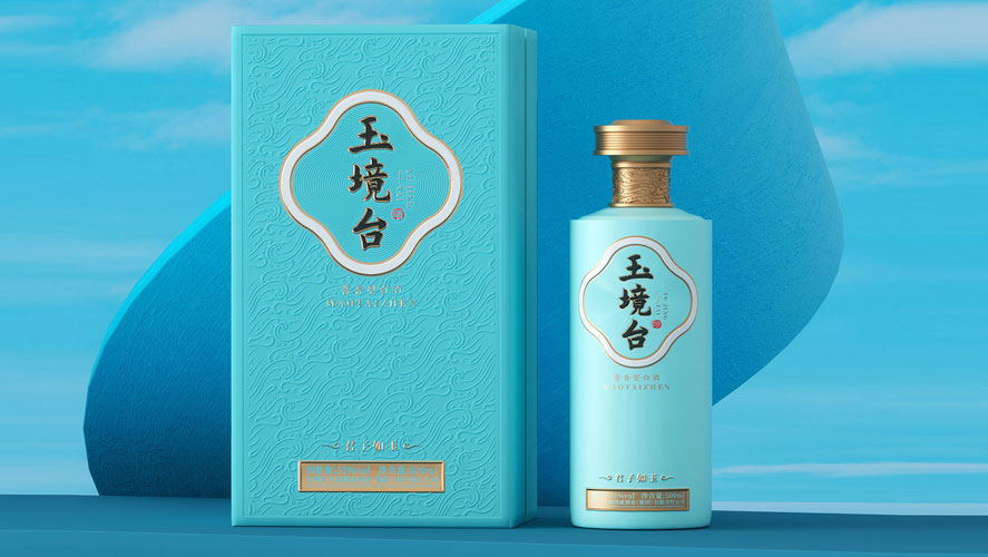【202508】五款淡藍色風格酒盒設計